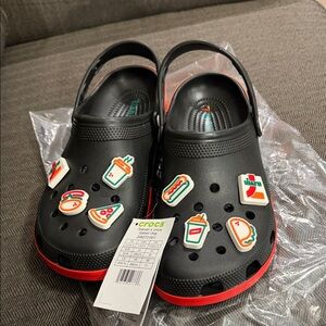 CROCS Collab 7Eleven with Fun Charms